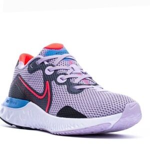 Nike Renew Run CK6360-500 Women's Mesh Sneakers Violet Frost Crimson